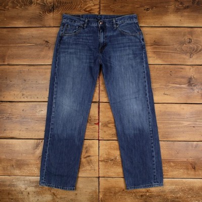 Levis 569 Jeans 33x32 Herren Blau Relaxed Straight Stonewash Red Tab Denim