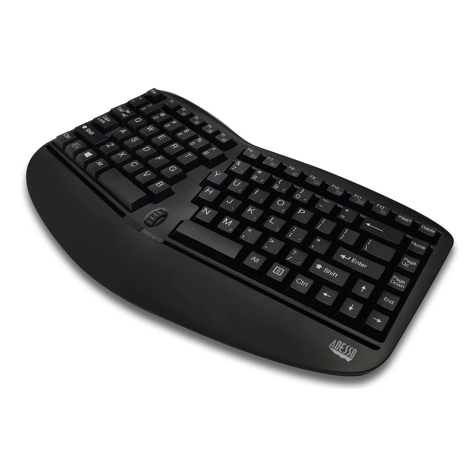 WKB-1150CB Tru-Form Wireless Ergo Mini Keyboard & Mouse Combo, Ergonomic & Co... - Image 2 of 4