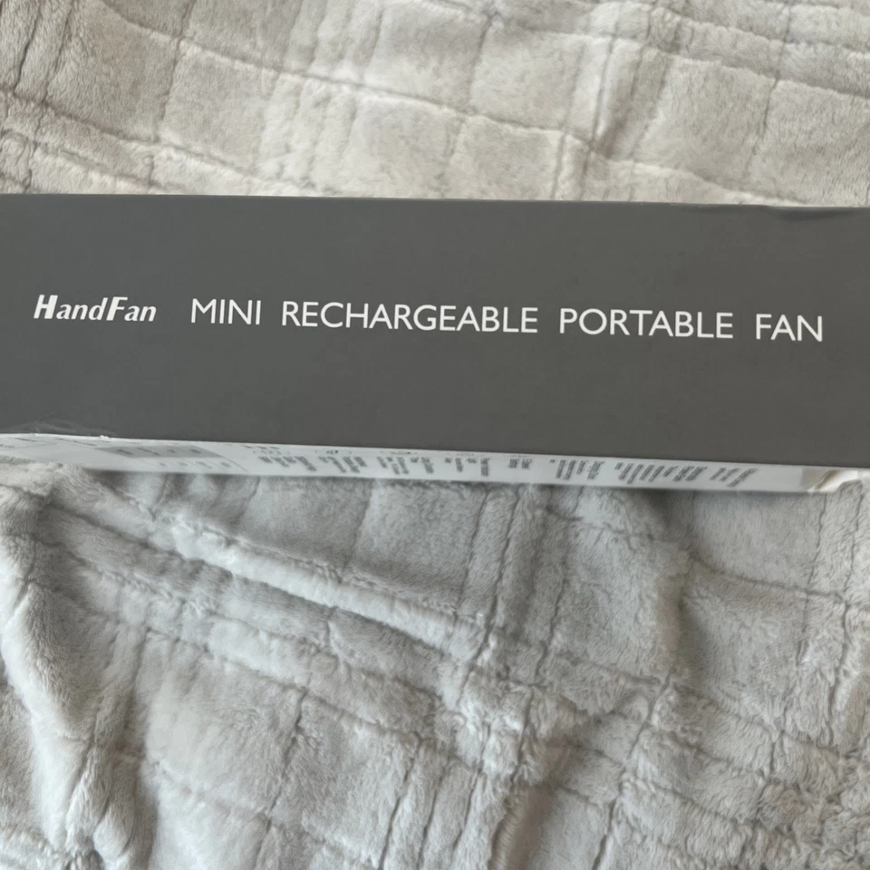 HandFan 便携式手持风扇 迷你个人风扇 带可拆卸手柄 5 Spee... — 第 2/3 张图片