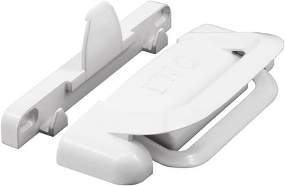 Prime-Line F 2686 Sliding Window Slam Latch, 3-5/8 In. Hole 1 Pack, White 