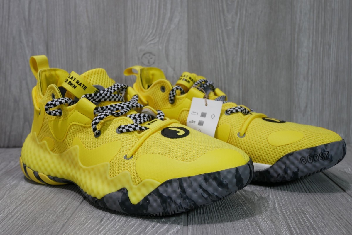 Adidas Harden Vol 6 Yellow Taxi Basketball Shoes GV9586 Taxi