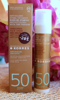 korres sunscreen