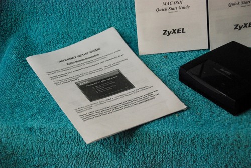 ZyXEL Prestige 630-C1 ADSL USB Modem with cables and user guide - Photo 2/6