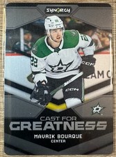 2024-25 UPPER DECK SYNERGY MAVRIK BOURQUE SP CAST FOR GREATNESS METAL CARD#CG-35