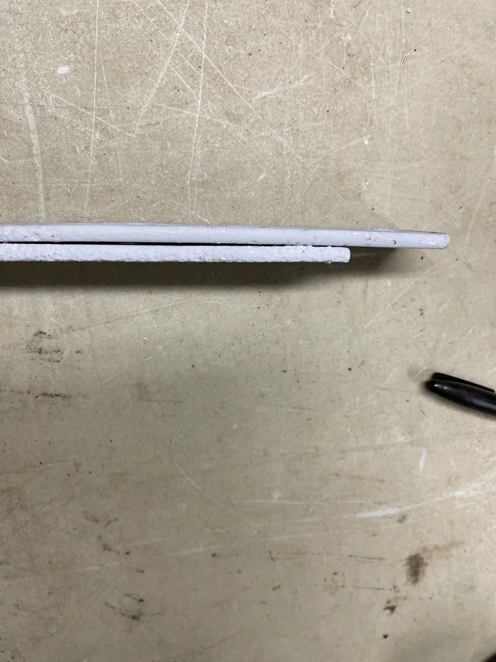 1968 DODGE A-100 PICK-UP FRONT BUMPER BRACKETS A-108 VAN BLASTED CLEAN 64-70 - Image 3 of 4