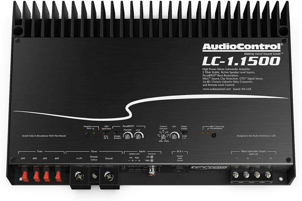 Автомобильный усилитель AudioControl LC-11500 мощностью 1500 Вт x 1 115690₽