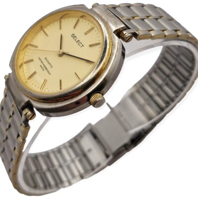 Montre Bracelet Vintage Homme ISA En Plaqué Or - Occasion, Fonctionne