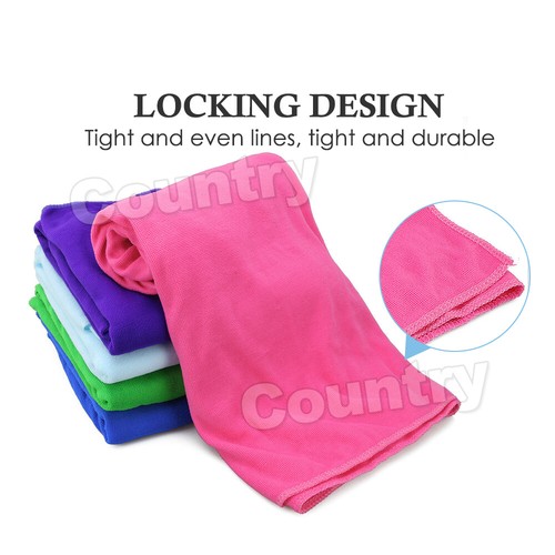 70x140cm Microfiber Bath Beach Towel Gym Sport Footy Travel Yoga Swimming Drying - Picture 6 of 14