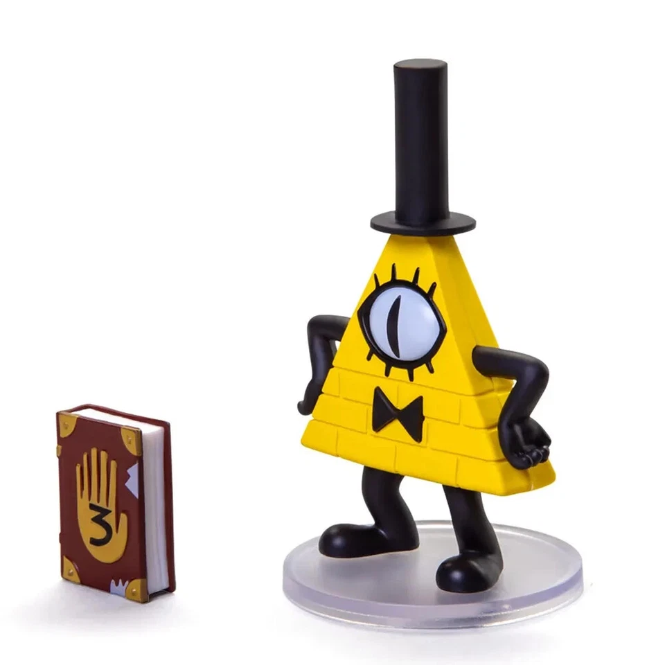 Gravity Falls Bill Cipher Figurine, Toy, Cartoon Character, Original - Image 2 of 4