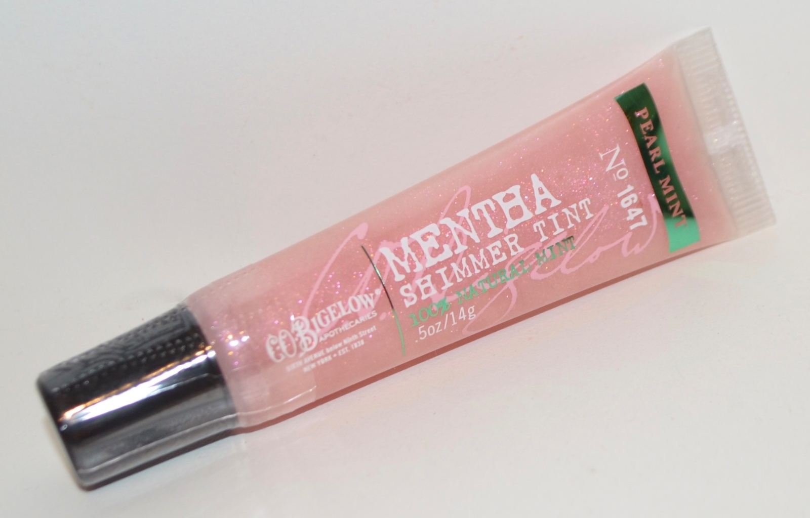 3 BATH BODY WORKS CO BIGELOW PEARL MINT MENTHA SHIMMER TINT LIP SHINE