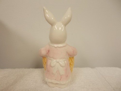 Estatuilla de Colección Silvestri Celebraciones Hembra Conejo Conejo Conejo Conejo Portahuevos de Pascua Estatua - Imagen 3 de 6