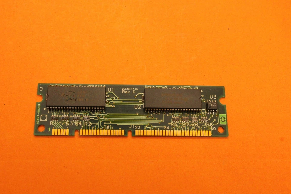 HP C4135AX 4MB 100-pin EDO DRAM DIMM from HP LJ 4000 A3521-60001 USED - Image 2 of 3
