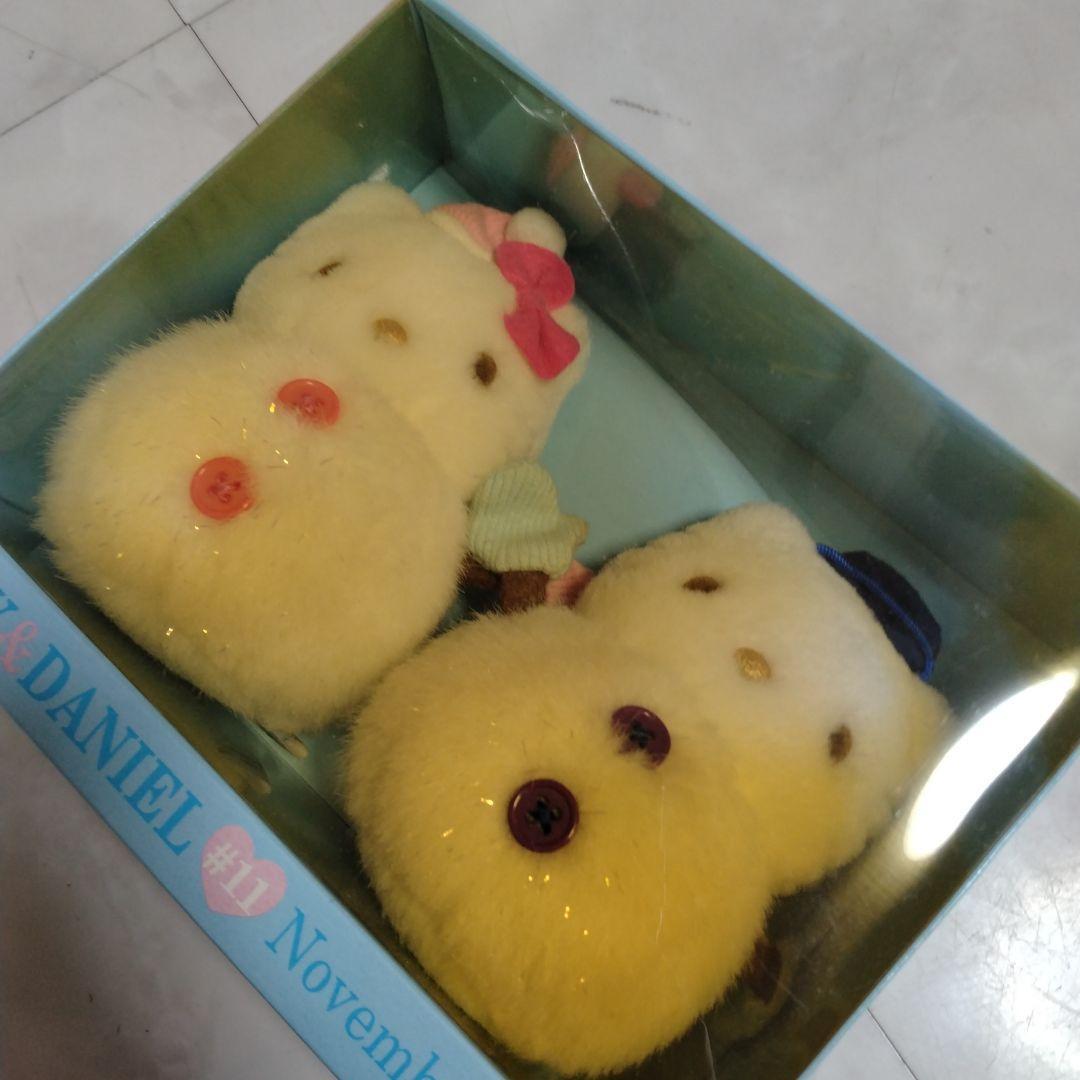 HFK036 vivitix キティ＆ダニエル July 2002 Hello Kitty Daniel Vivitix 2002 Plush Toy May Festival Sun