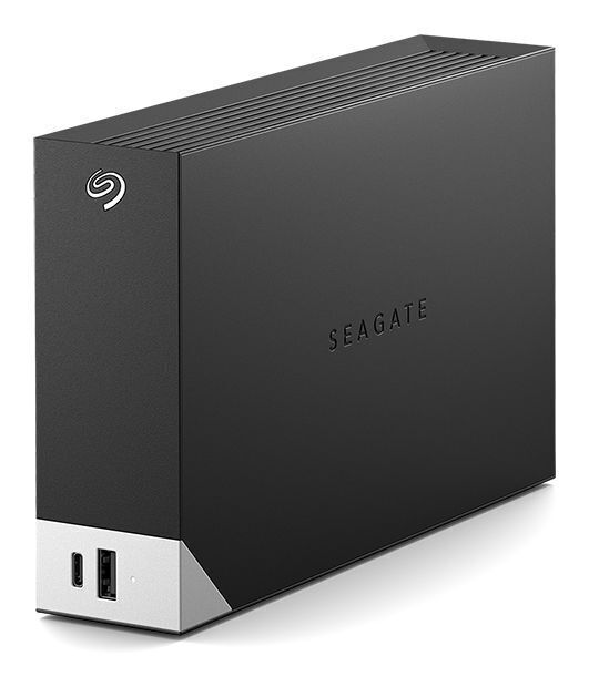Концентратор Seagate One Touch Hub емкостью 10 ТБ на внешней платформе Schwarz, Grau