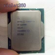 12Th Gen Intel Core i5-12600K LGA 1700 CPU Processor SRL4T 10-Core 3.60GHz 20MB