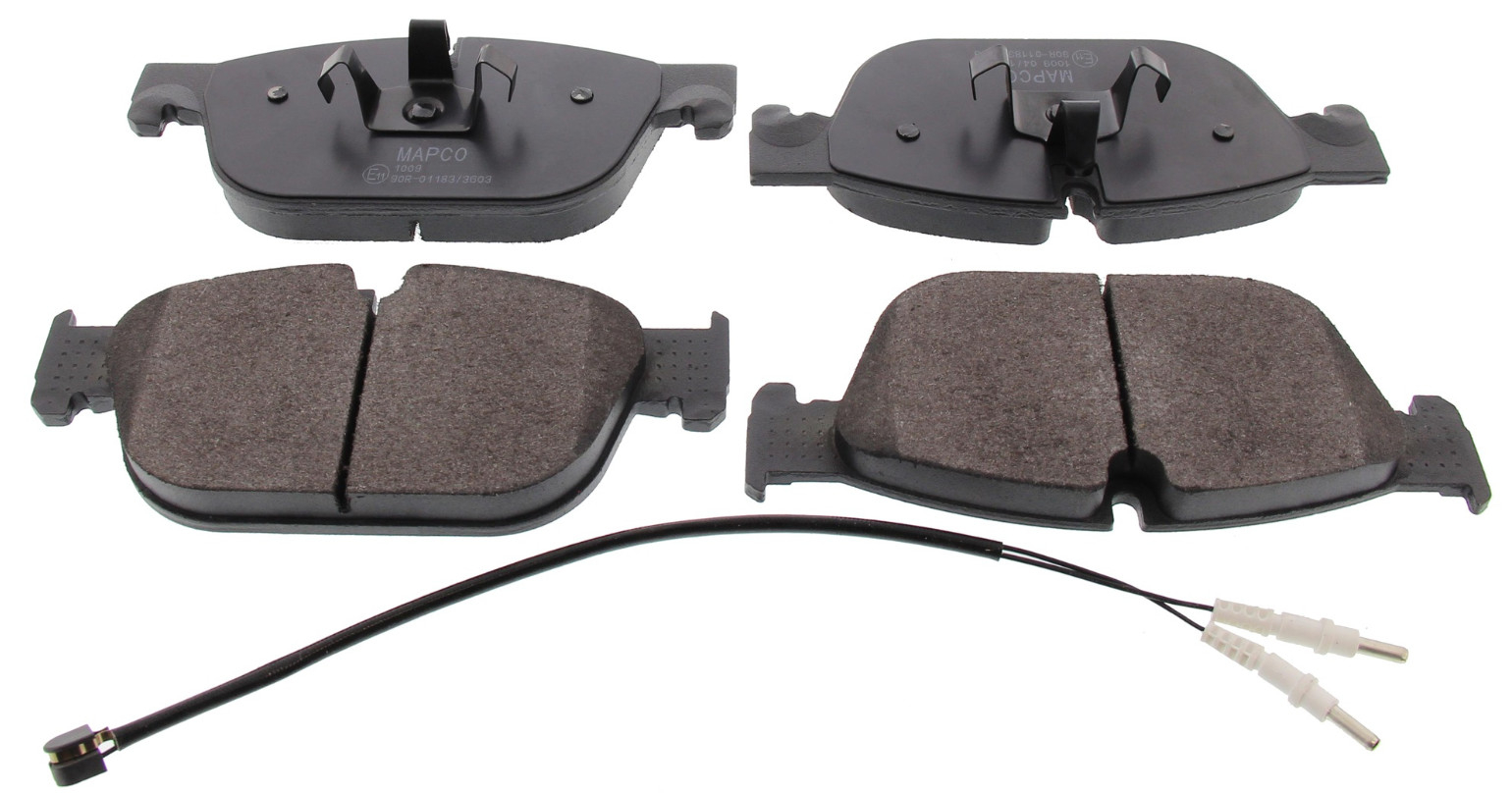 Plaquettes de frein avant haut de gamme pour Peugeot 407 endurance thermique