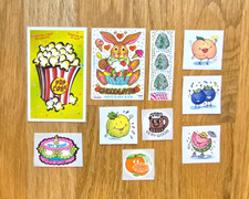 VINTAGE SNIFF Stickers SUPER RARE Illuminations Sweet Scents 1977 CTP Highlights