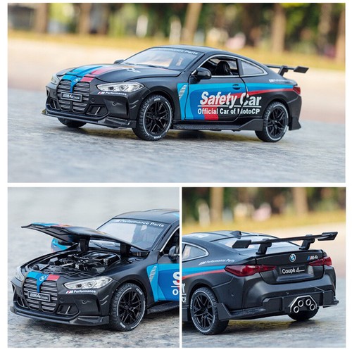 1/32 BMW M4 Metal Diecast Model Car Toys Collection Sound&Light Best Gift - Picture 8 of 10
