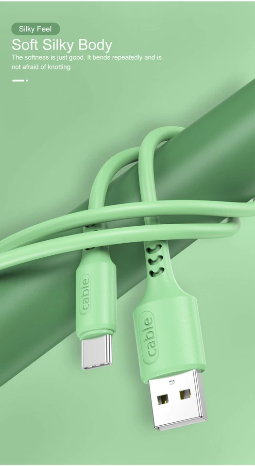 4/6FT USB Type C Fast Charger Cable For Samsung Galaxy S10 S9 S8 Note 10 8 Plus - Image 4 of 4