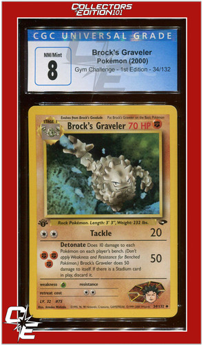 Brock's Graveler (1st Edition) graded CGC 8 for sale on eBay