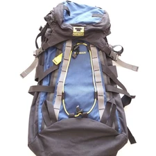 Mountainsmith Boundary Internal Frame Backpack Hiking Outdoor Black Blue Padded