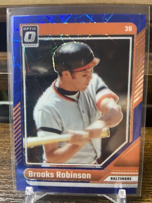2024 Donruss Optic Blue Velocity #29 Brooks Robinson