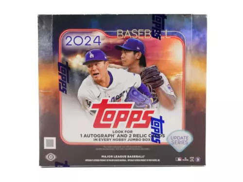 2024 Topps Update Series Baseball Hobby Jumbo Box - Factory Sealed