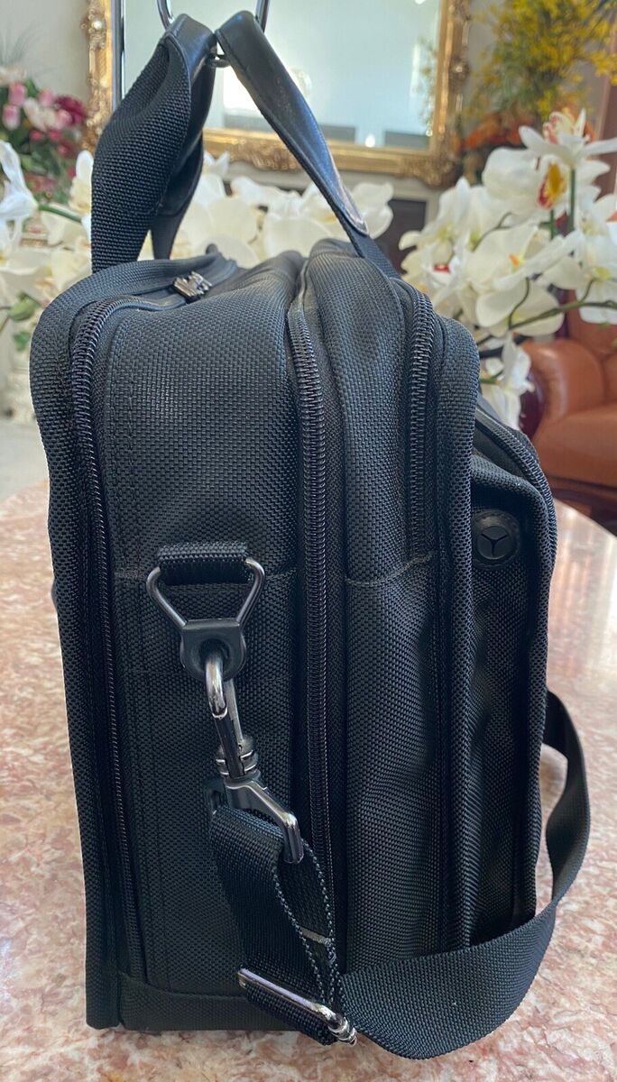 TUMI Alpha Black Ballistic expandable Laptop Business TUMI Alpha Black Ballistic expandable Laptop Business