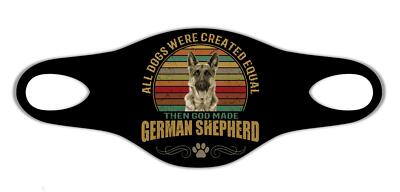 Deutscher Schäferhund Coole schützende waschbare Atemmaske Pet Man Bester Freund