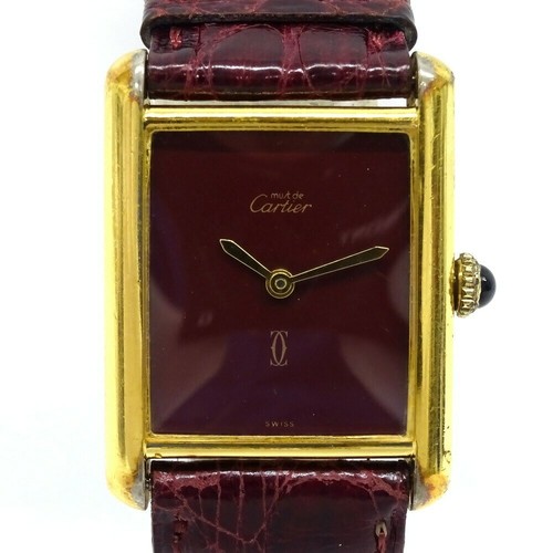 Cartier Vintage Must Tank Vermeil 