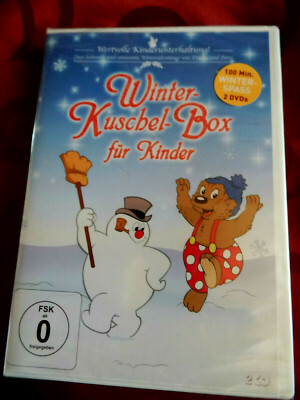 Winter-Kuschel-Box - 2 DVDs NEU in Folie - Frosty der Schneemann Petzi im Schnee