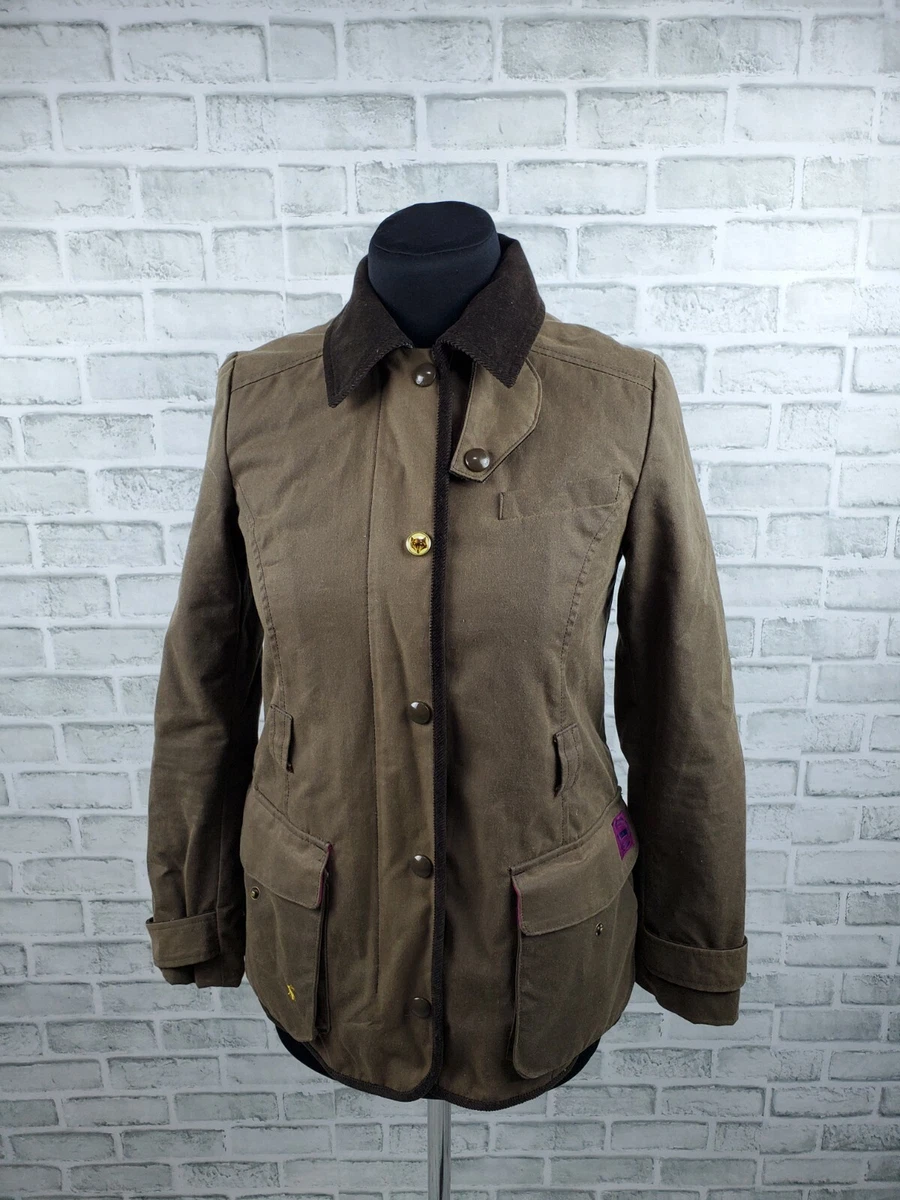 Joules wax jacket ladies cheap