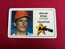 1981, Nolan Ryan, "PERMA-GRAPHICS" Credit Card  (Scarce / Vintage) Astros