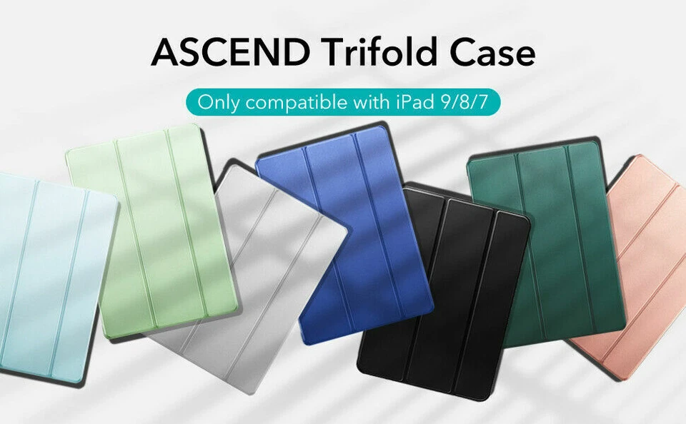 Case For iPad 10.9" A16 11th 10th Generation 10.2 Air M2 M3 /M4 Pro Smart Cover - Image 4 of 4