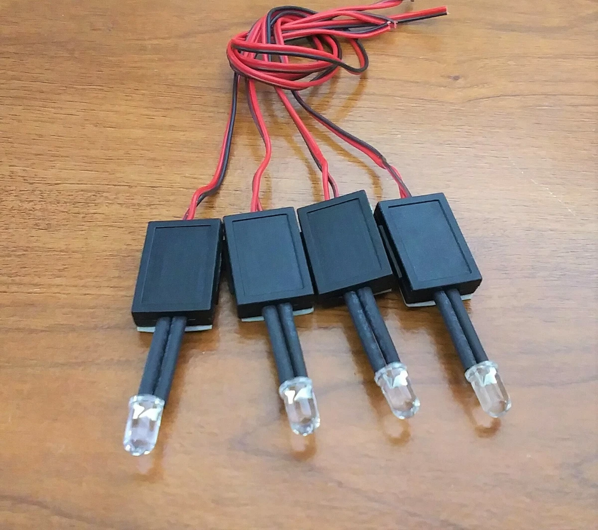 4 BBT 12 volt Super Bright Green LED Mini Flood Lights