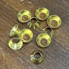 10 Solid Brass Countersunk Washers for 10 Screw
