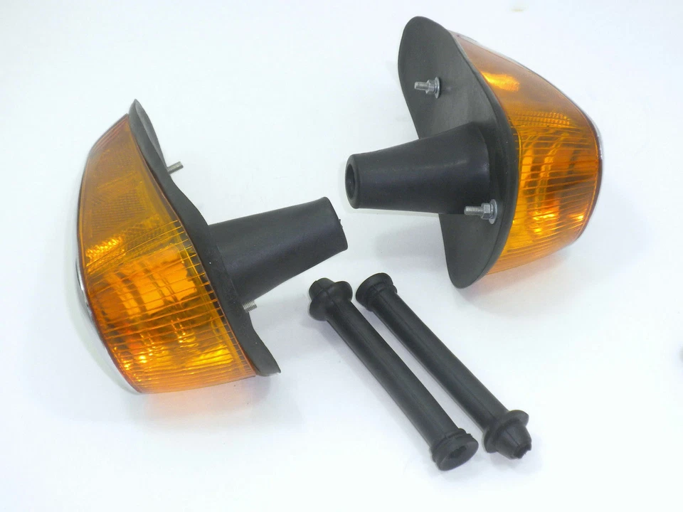 PAR CONJUNTO INTERMITENTE DELANTERO IZQUIERDO DERECHO BUG SUPER BEETLE VOLKSWAGON 1970-1979 Foto 3 de 4