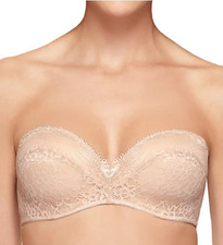 b.tempt'd by Wacoal b.enticing Strapless Lace Bra Size 34DDD NWT 954237