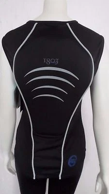 HIGH PROTECTION 1803 SCHRATT SaS-Tec Rückenprotektoren Schutzweste Rückenschutz Skateboard Schwarz M NEU OVP