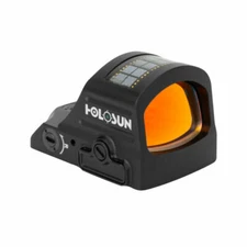 Holosun HE407C-GR X2 Green 2 MOA Dot Solar Reflex Sight, Concealed Carry - Black