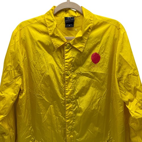IT Chapter Two Pennywise Time to Float Yellow Windbreaker Jacket Men's size M - Picture 4 of 12