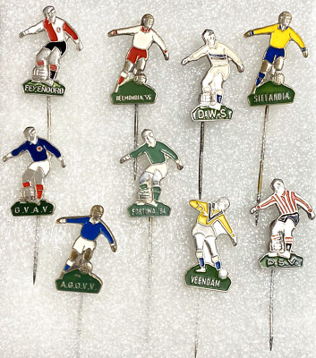 Football dutch club Feyenoord PSV Fortuna Sittard Veendam DWS Groningen Pin