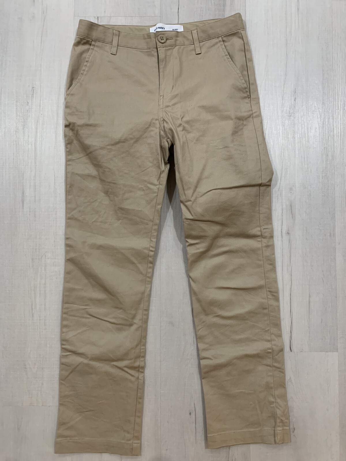 Old Navy Boys skinny khaki pants Size 12 eBay