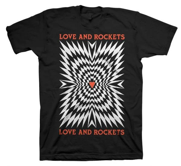 Love And Rockets Band Fan T-Shirt Black S-2345XL