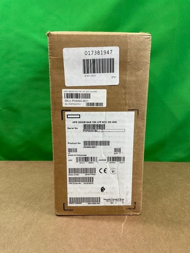 P05393-001 P04693-B21 HPE 300GB SAS 12G 15K 3.5" LFF Server HDD Hard Drive - Picture 2 of 3