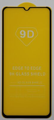 Oppo Realme C30S Panzerschutz Glasfolie 6D Schwarz FullCover 9H Display Hartglas