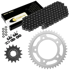 Black O-Ring Drive Chain & Sprockets Kit for Honda CBR600F2 CBR600F3 CBR600Sjr