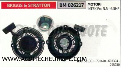 #ad #ad 791670 CARTER AVVIAMENTO COMPLETO MOTORE BRIGGS amp; STRATTON INTEK PRO 5.5 6.5 HP EUR 106.59