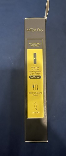Nitecore MT2A Pro 1000 Lumen LED EDC Rechargeable Flashlight, Use 2x AA - Picture 3 of 3