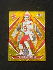 Patrick Mahomes II 2024 Panini Phoenix Football Base International Gold /10